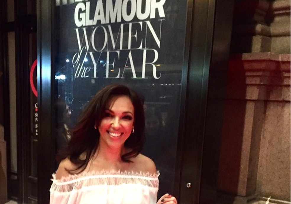 Cris Linnares foi a única brasileira homenageada no prêmio da Glamour americana (Foto: Divulgação) — Foto: Glamour