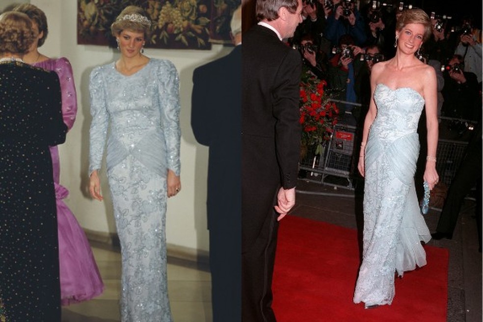 Princesa Diana era mestre em reutilizar as suas roupas (Foto: Getty Images) — Foto: Glamour