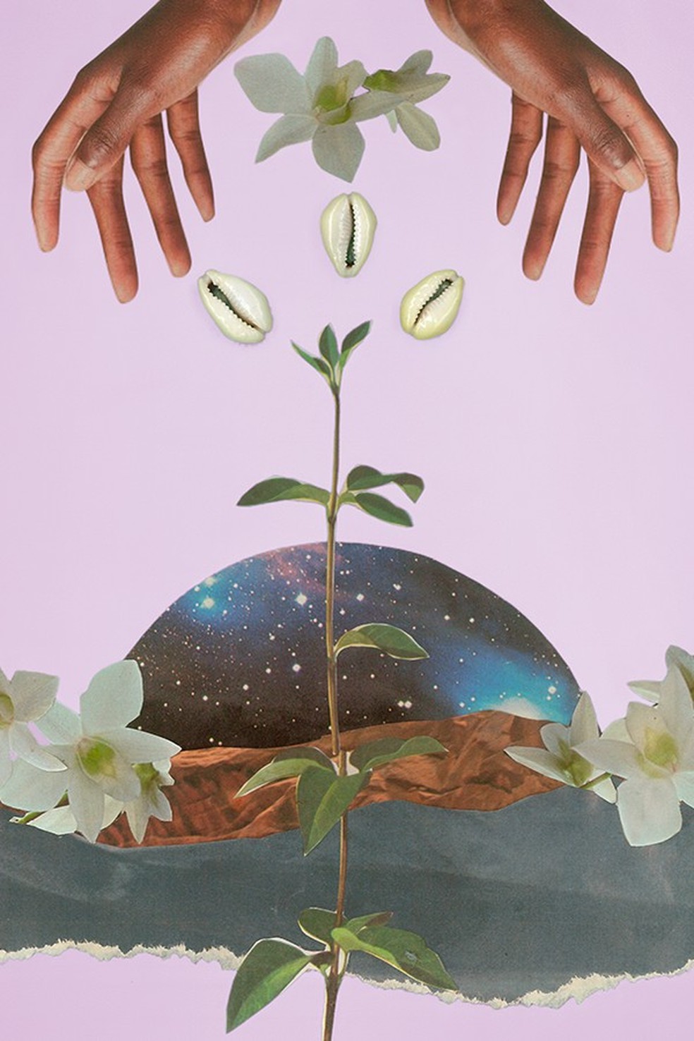 “Não acolher a influência do candomblé e da umbanda é reafirmar o sequestro de identidade” (Foto: Arte Domitila de Paulo) — Foto: Glamour