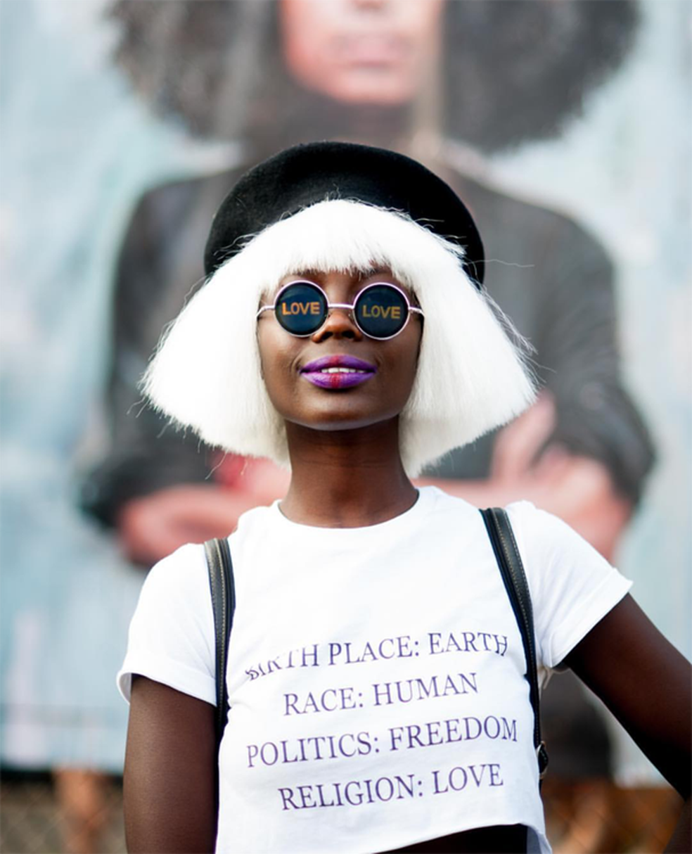 Cabelos do Afropunk (Foto: Reprodução Instagram @ap2photography) — Foto: Glamour