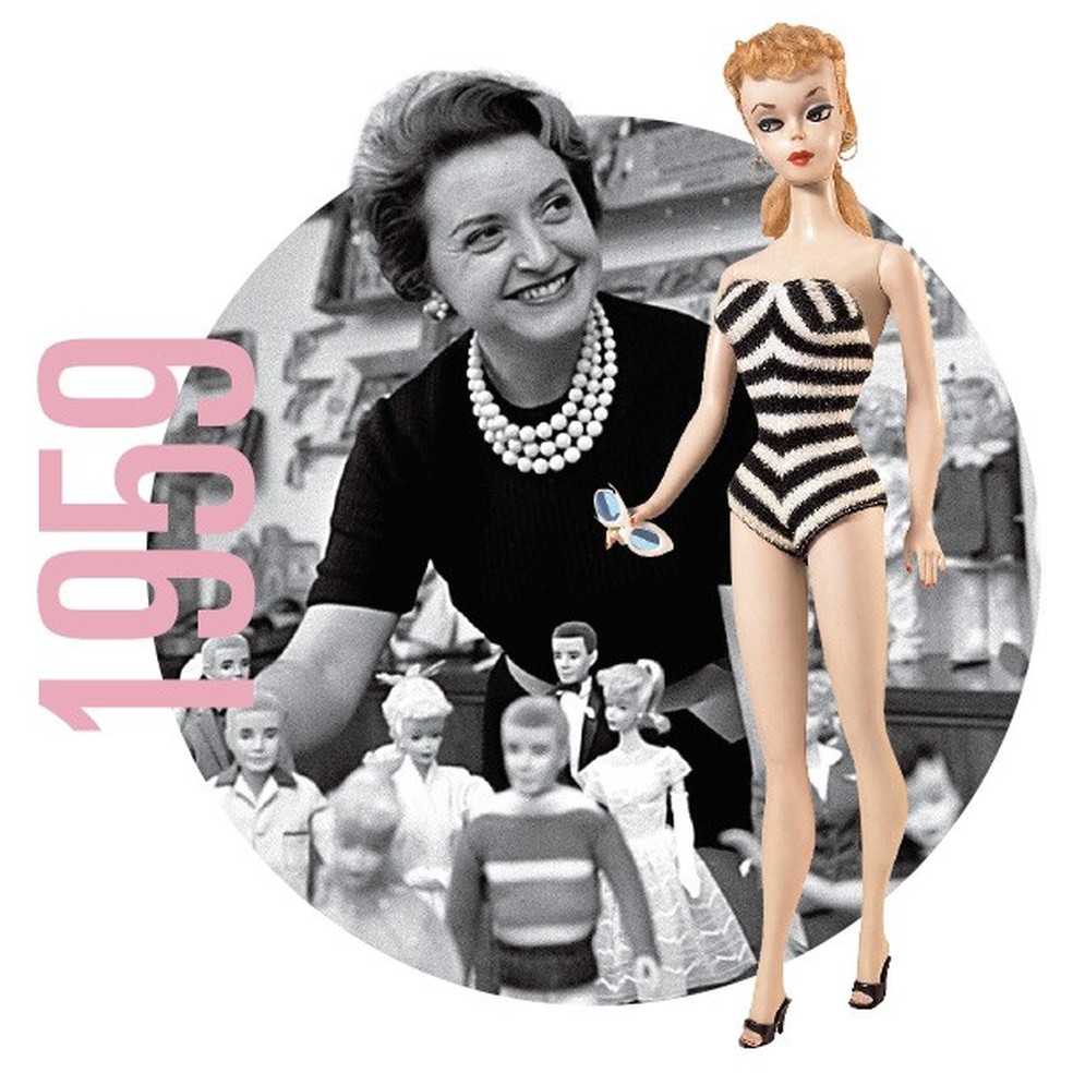 Como tudo começou: Ruth Handler e a primeira Barbie da história (Foto: Getty Images) — Foto: Glamour