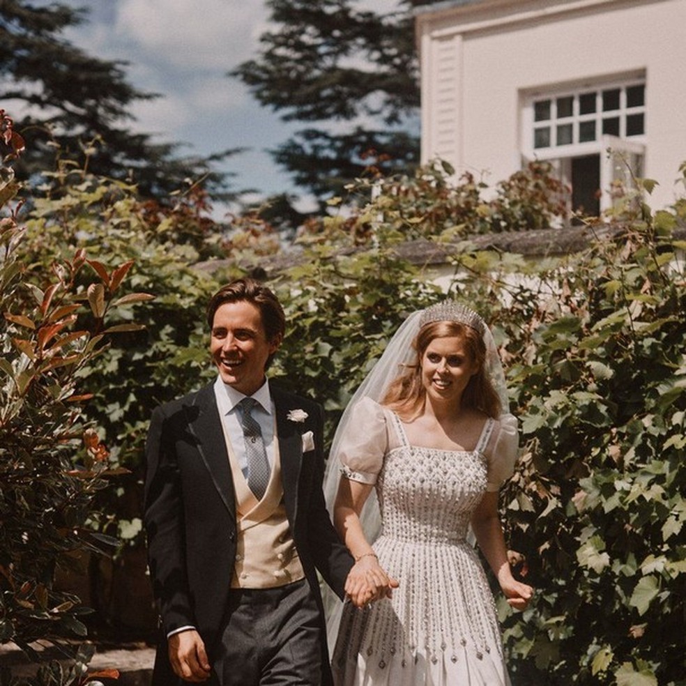 Casamento de Beatrice (Foto: Reprodução/Instagram) — Foto: Glamour