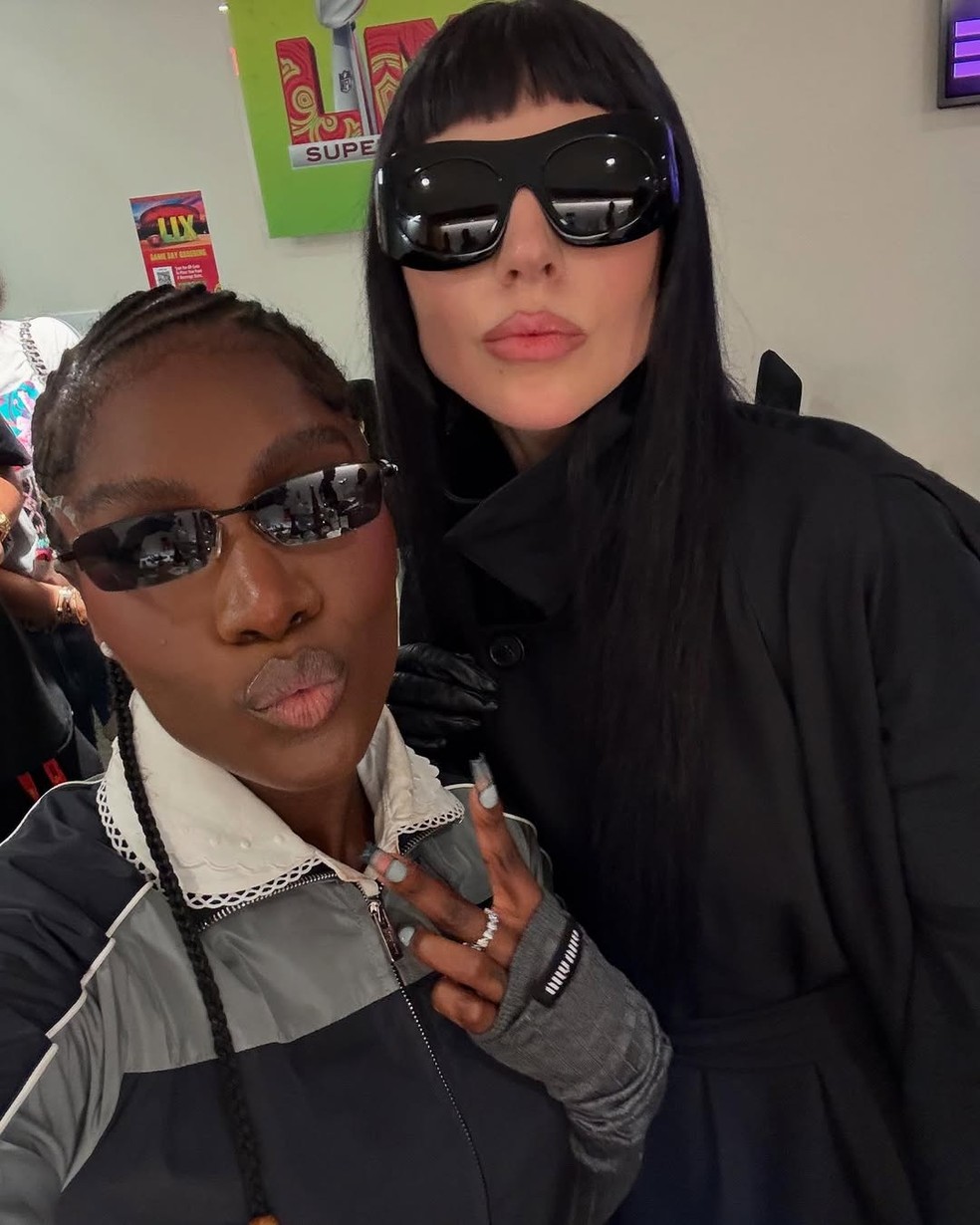 Doechii e Lady Gaga — Foto: Reprodução/Instagram