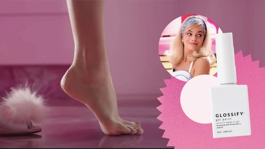 Esta é a exata cor de esmalte que Margot Robbie usou na cena do sapato em 'Barbie'
