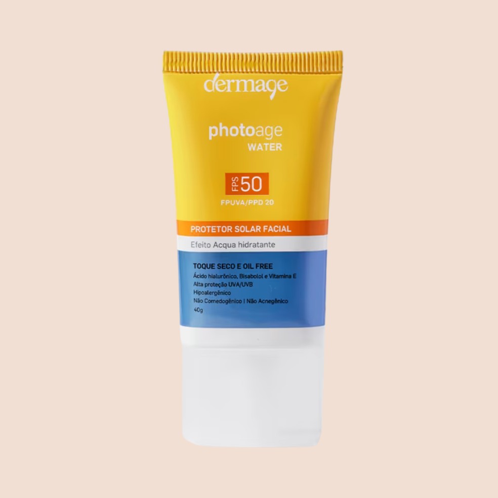 Photoage Water FPS50, Dermage (R$ 135,97) — Foto: Divulgação