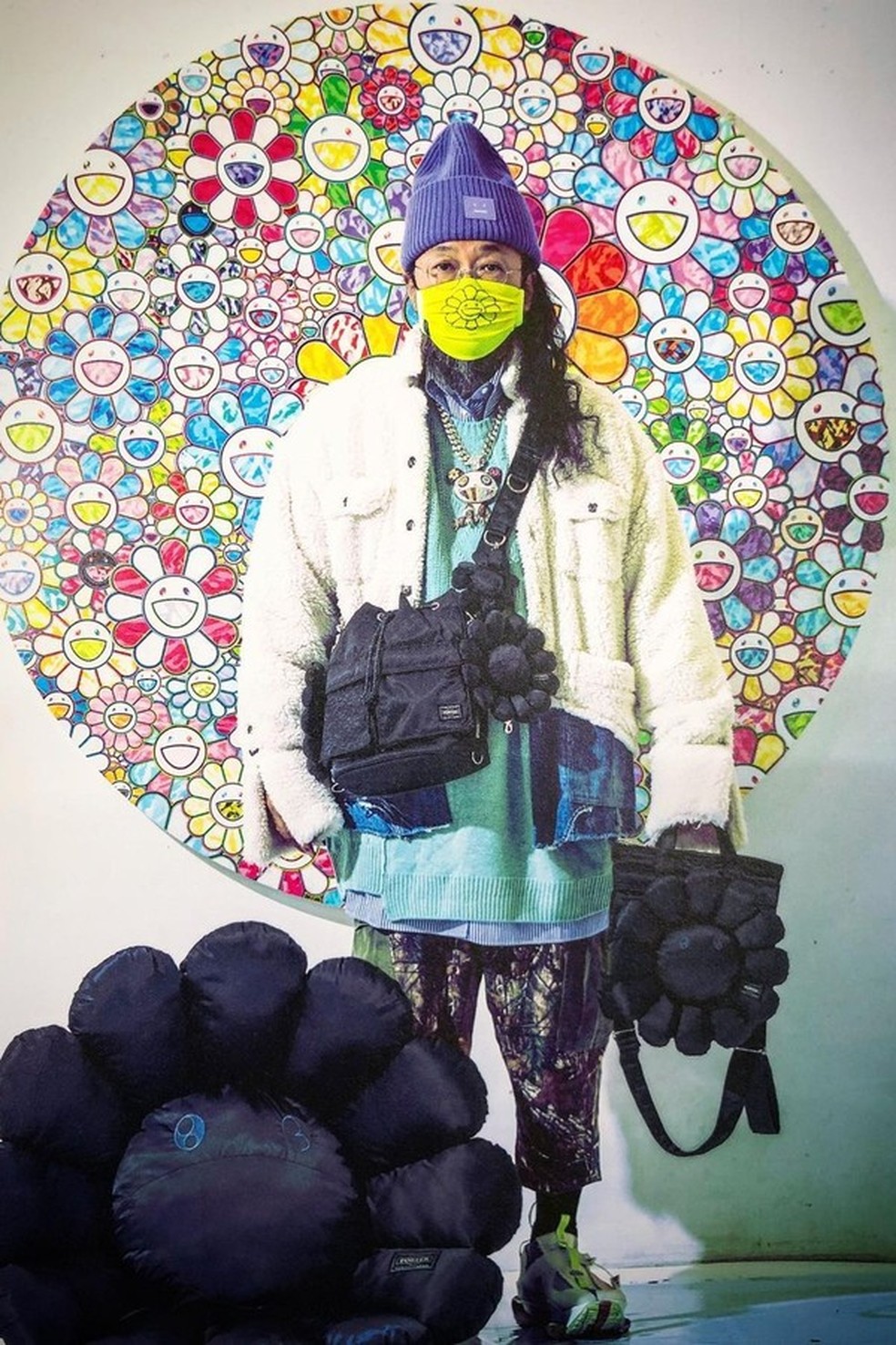 collab PORTER x Takashi Murakami (Foto: Reprodução Instagram) — Foto: Glamour