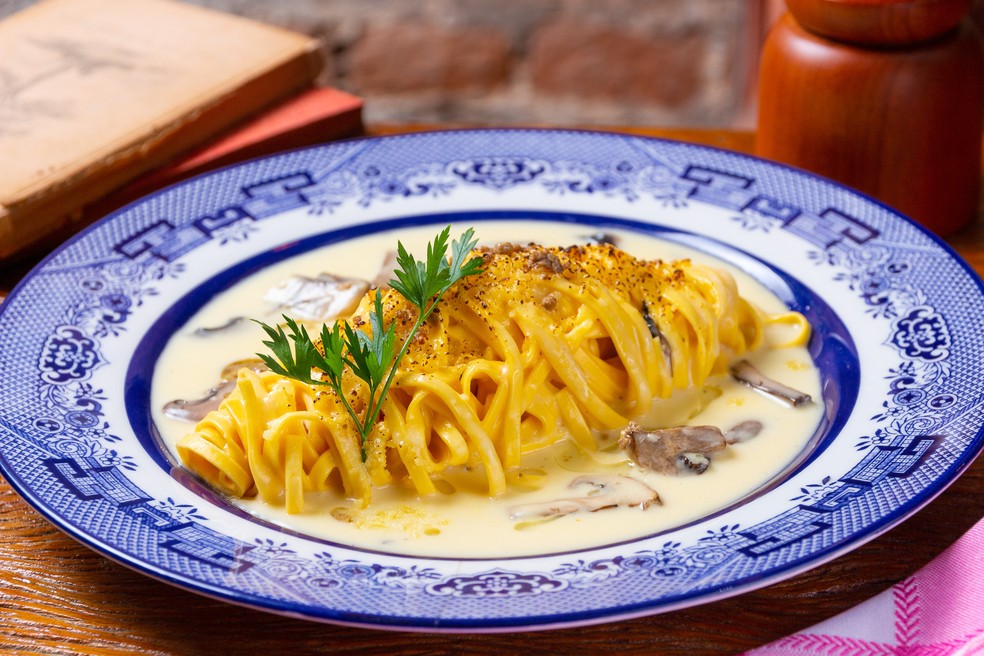 Tagliolini al Tartufo — Foto: Raul da Mota