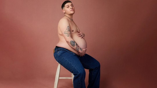 Logan Brown: "Sou um homem trans grávido e existo. Não importa o que digam."