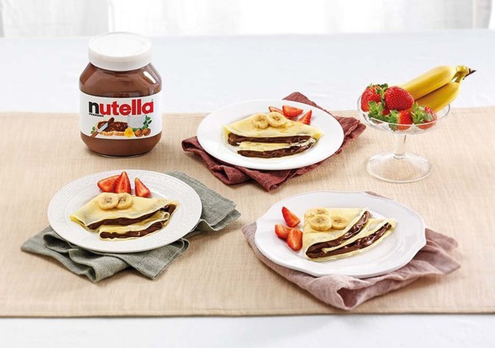 Crepe com Nutella e frutas (Foto: Divulgação) — Foto: Glamour