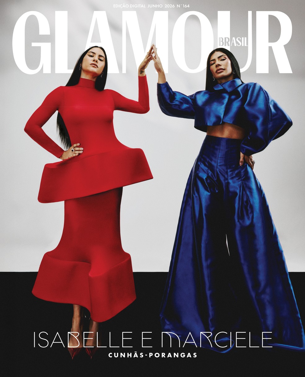 Isabelle Nogueira e Marciele Albuquerque s&atilde;o a capa da Glamour de junho &mdash; Foto: Glamour Brasil |  Ivan Erick