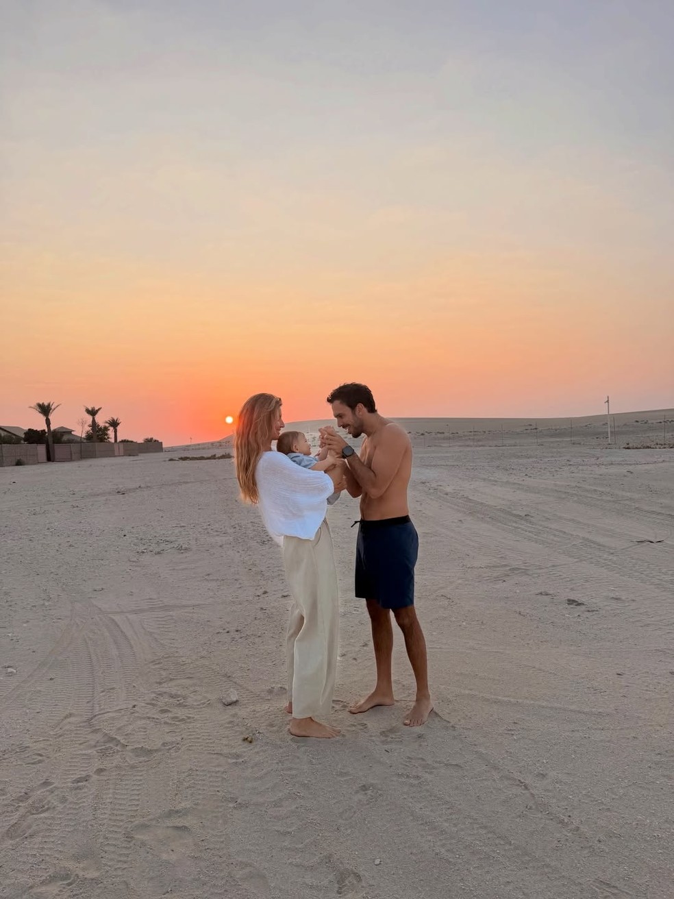Gisele B&uuml;ndchen e Joaquim Valente &mdash; Foto: Reprodu&ccedil;&atilde;o/Instagram