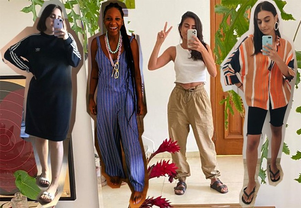 O que a equipe da Glamour está usando no home office? (Foto: Arquivo pessoal) — Foto: Glamour