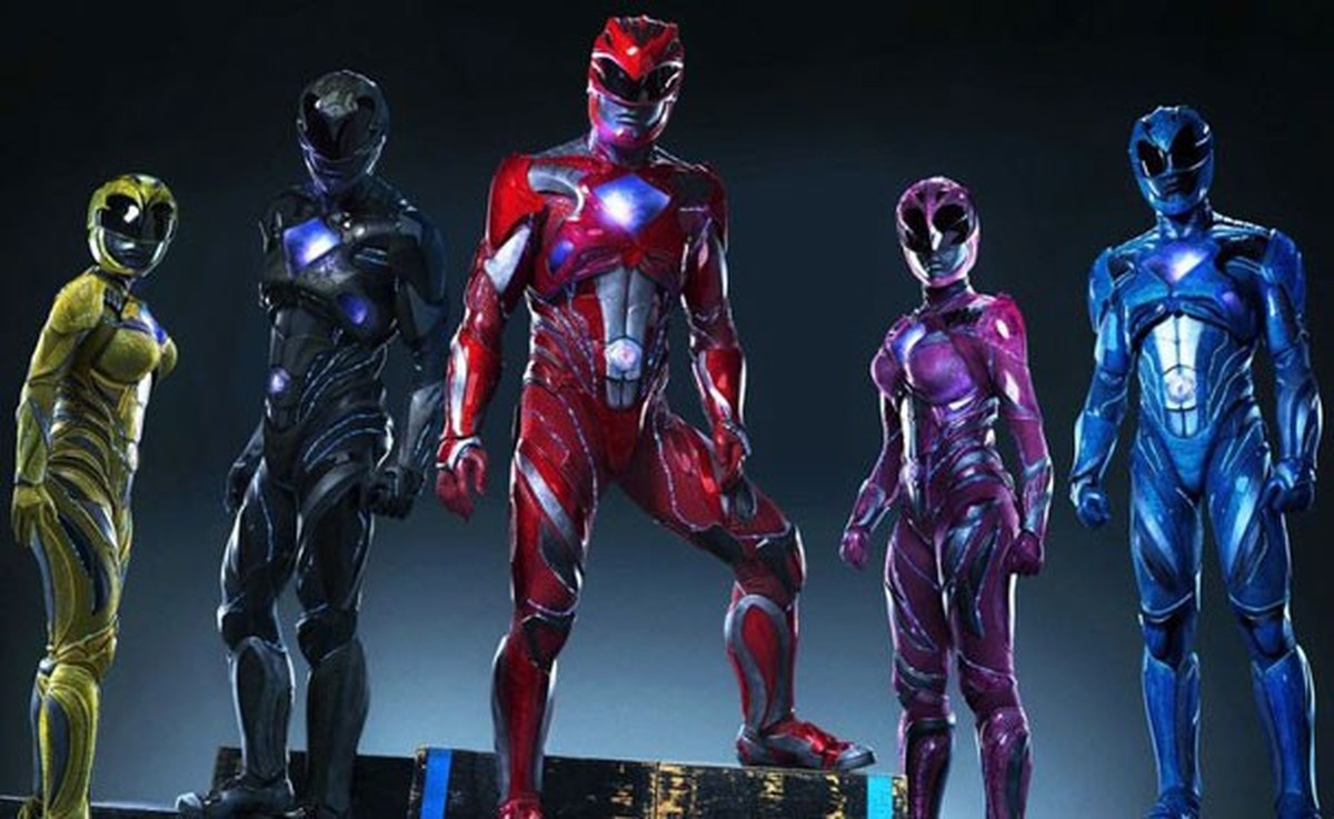Novos cartazes de 'Power Ragers' revelam rosto do elenco principal do filme