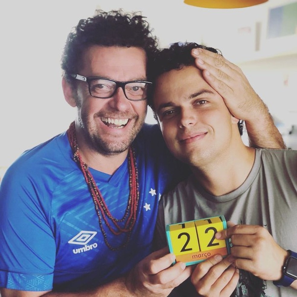 Fernando Rocha faz homenagem para o filho: 'Onde você vai eu também vou'