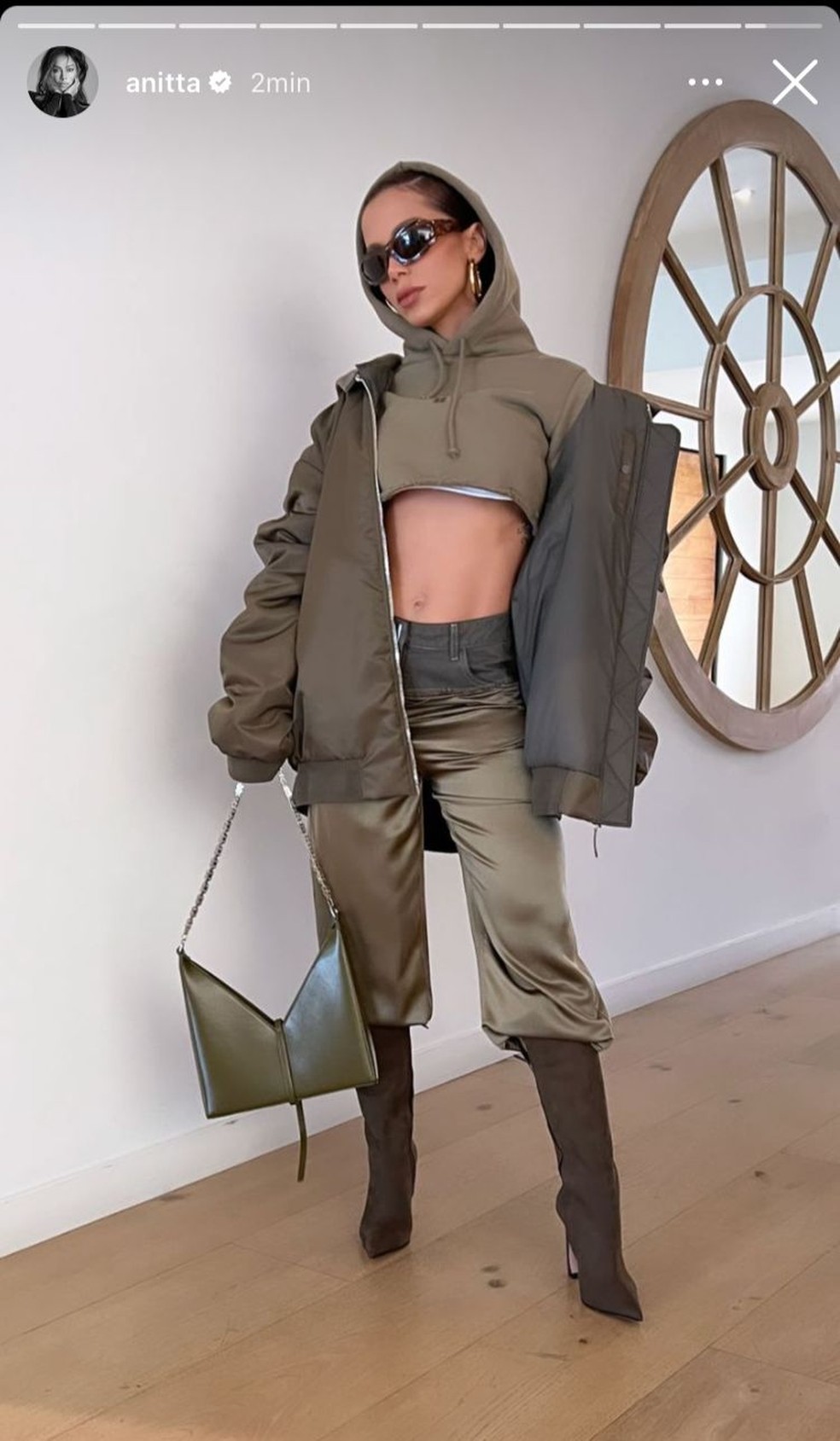 Anitta em Los Angeles — Foto: Reprodução/Instagram