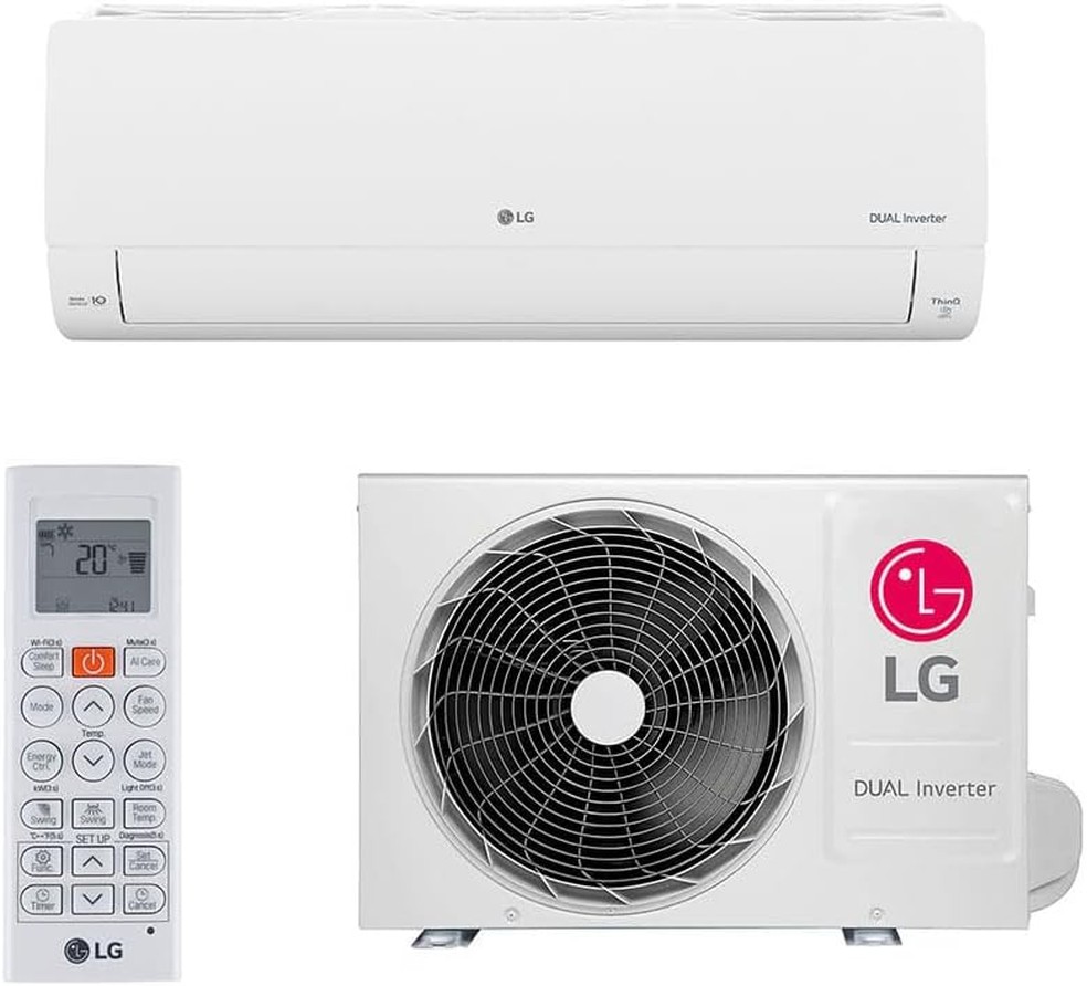Ar-condicionado Hi Wall LG Dual Inverter Voice — Foto: Divulgação