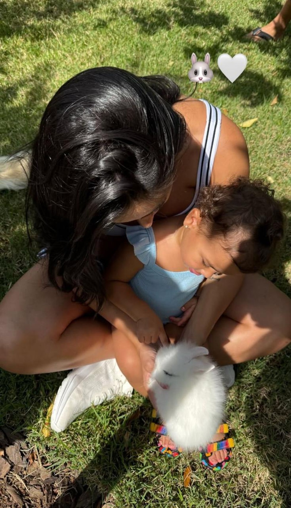 Rafaella Santos com Mavie — Foto: Reprodução/Instagram