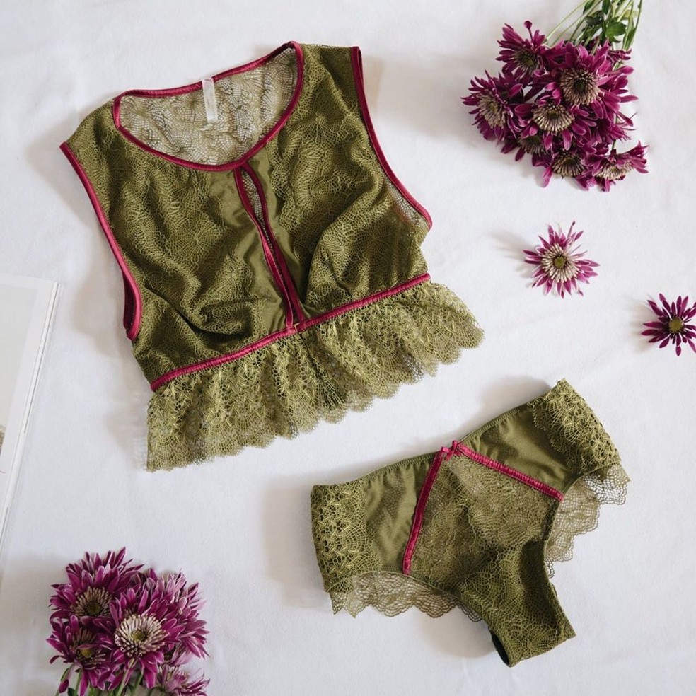 Lingerie de vovó (Foto: Reprodução Instagram) — Foto: Glamour