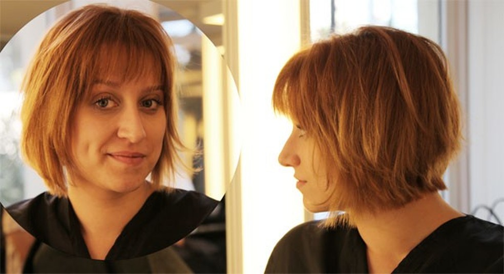 Primeiro, o corte feito pelo top cabelereiro Didier (Foto: Glamour) — Foto: Glamour