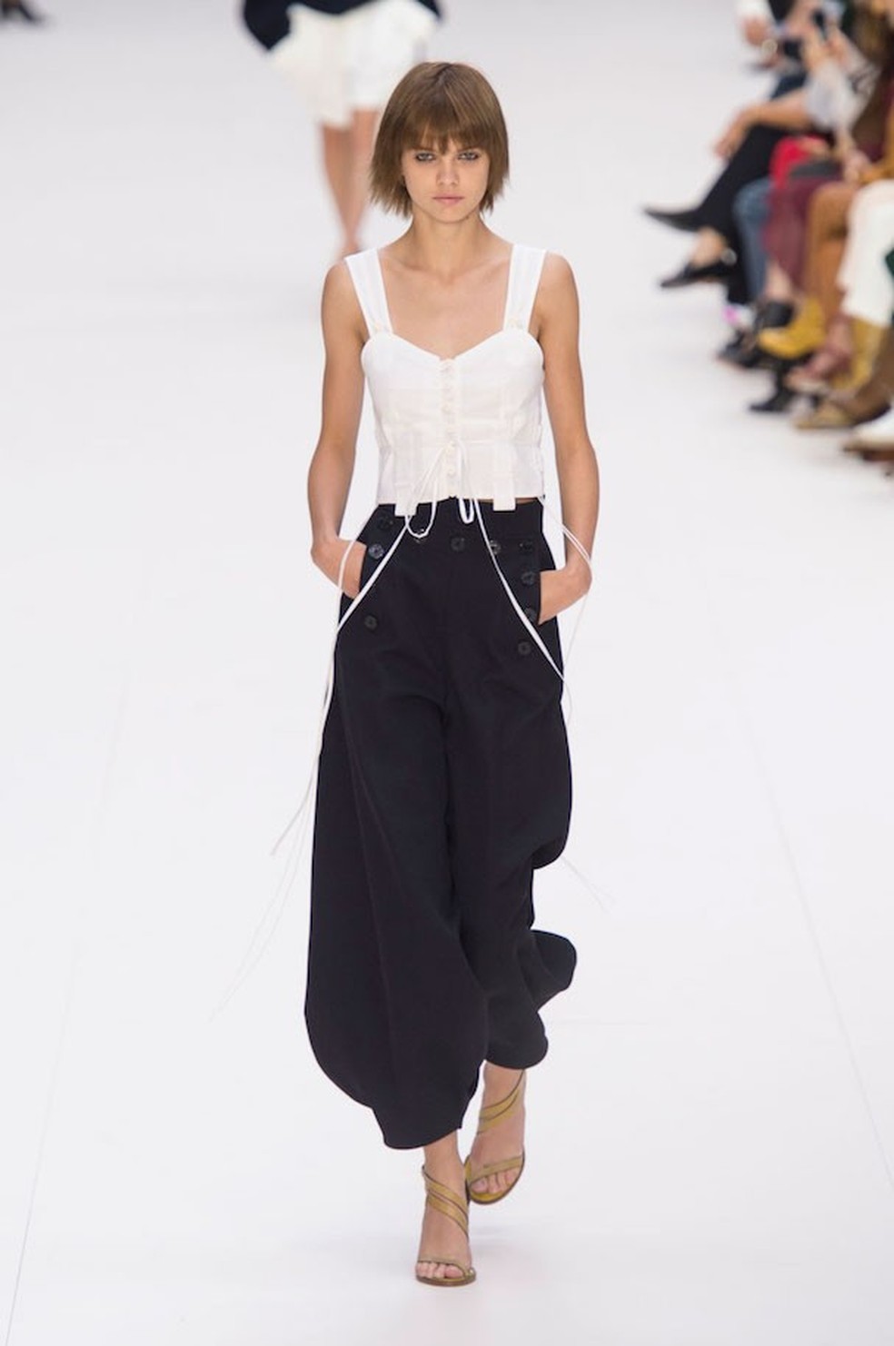 Chloé Primavera/Verão 2017 (Foto: Imaxtree) — Foto: Glamour