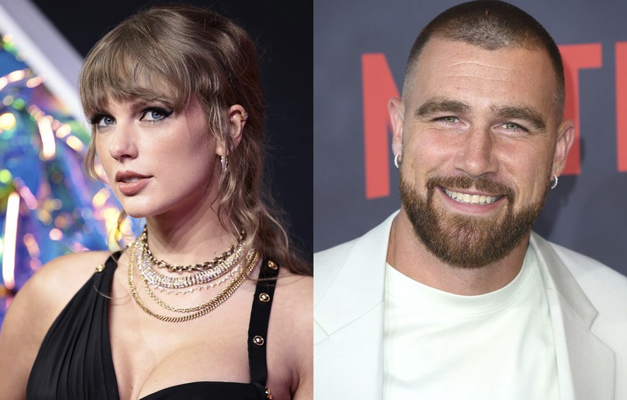 Podcast de Travis Kelce dispara após rumores de affair com Taylor Swift ...
