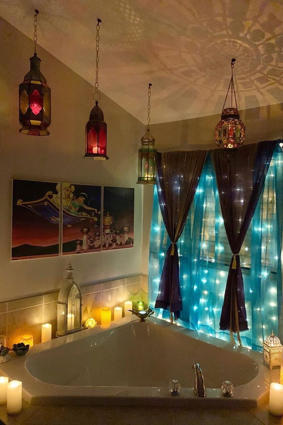 OMG! Cada cômodo desta casa é inspirado em um filme da Disney (Foto: Reprodução/Instagram) — Foto: Glamour