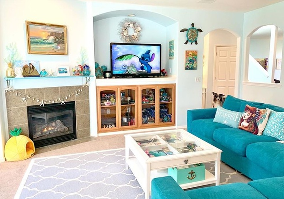 OMG! Cada cômodo desta casa é inspirado em um filme da Disney (Foto: Reprodução/Instagram) — Foto: Glamour