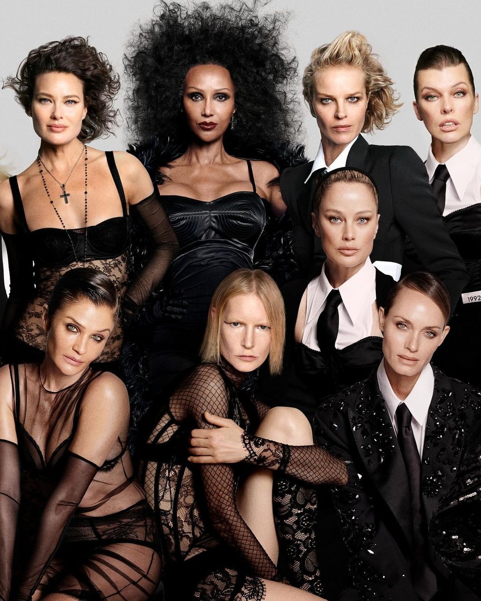 Segunda parte da capa da edição francesa da "Vanity Fair" — Foto: Instagram