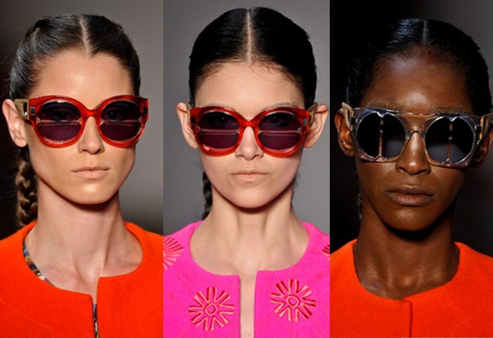 Herchcovitch surpreende com óculos coloridos e vazados (Foto: Agência Fotosite) — Foto: Glamour