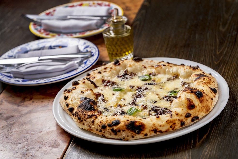 Pizza de Ossobuco, Luce — Foto: Tadeu Brunelli
