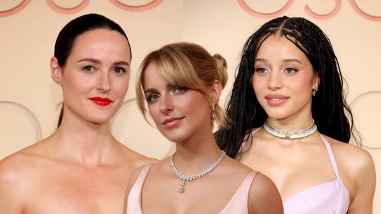 Oscar 2026: atrizes coordenam tom da maquiagem e do look em visuais monocromáticos