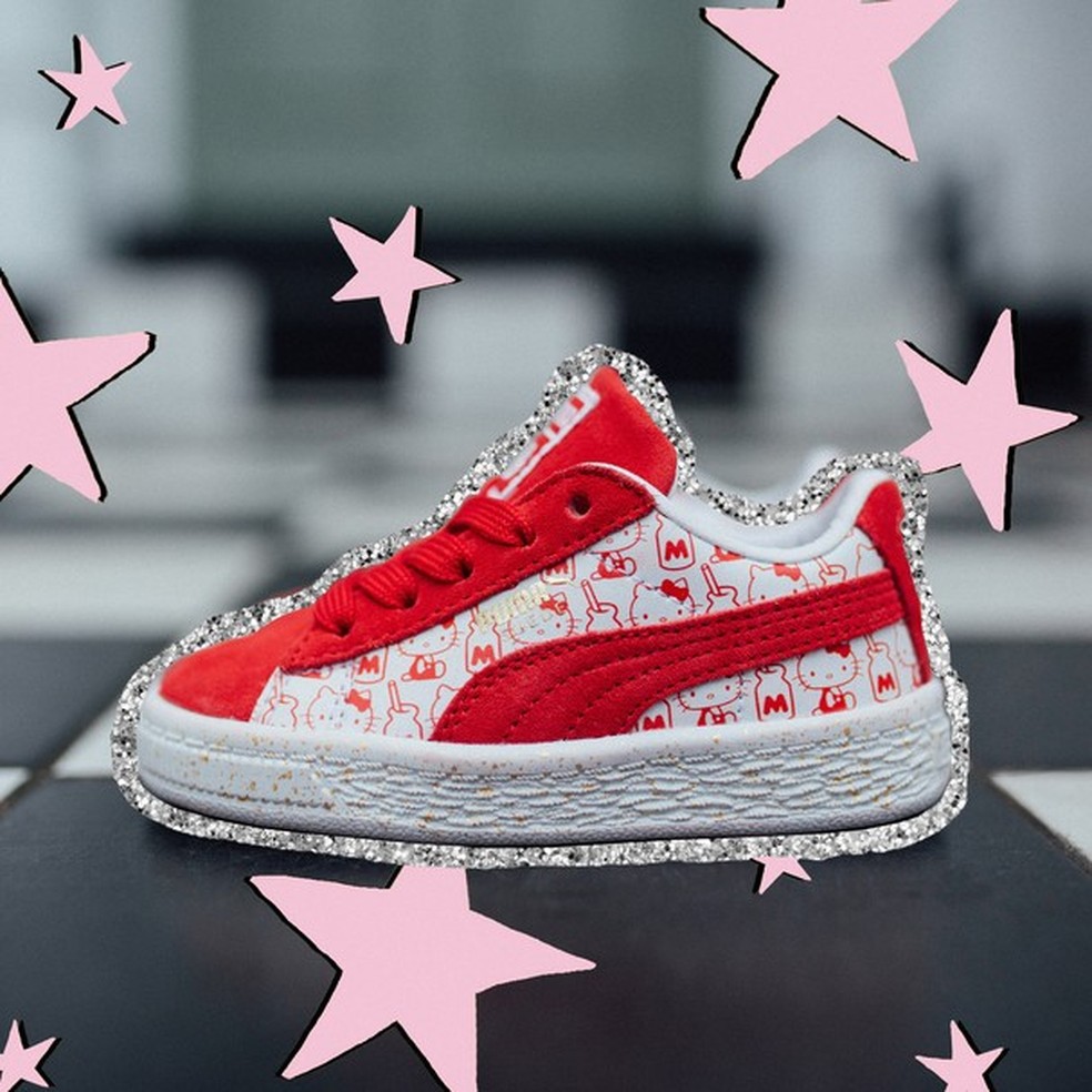Puma faz parceria com a Hello Kitty e n s queremos esse t nis j