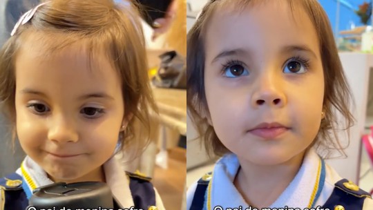 Pai pergunta se filha está "toda arrumada e bonita" para o balé e resposta inesperada viraliza