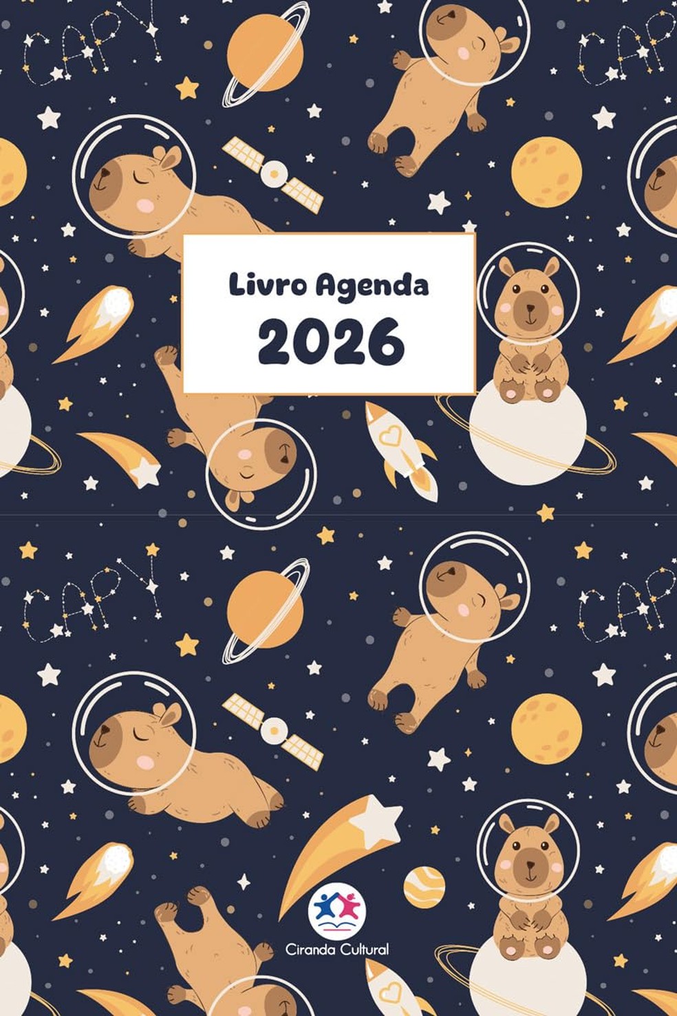 Agenda capivara — Foto: Divulgação