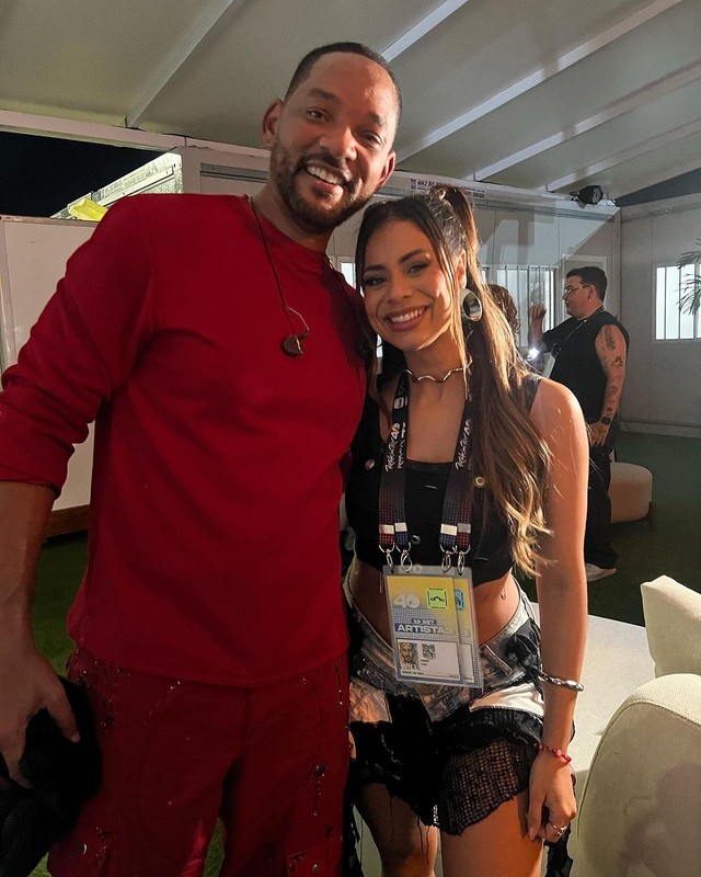 Lexa se emociona ao conhecer Will Smith: 'Ele foi extremamente acolhedor'