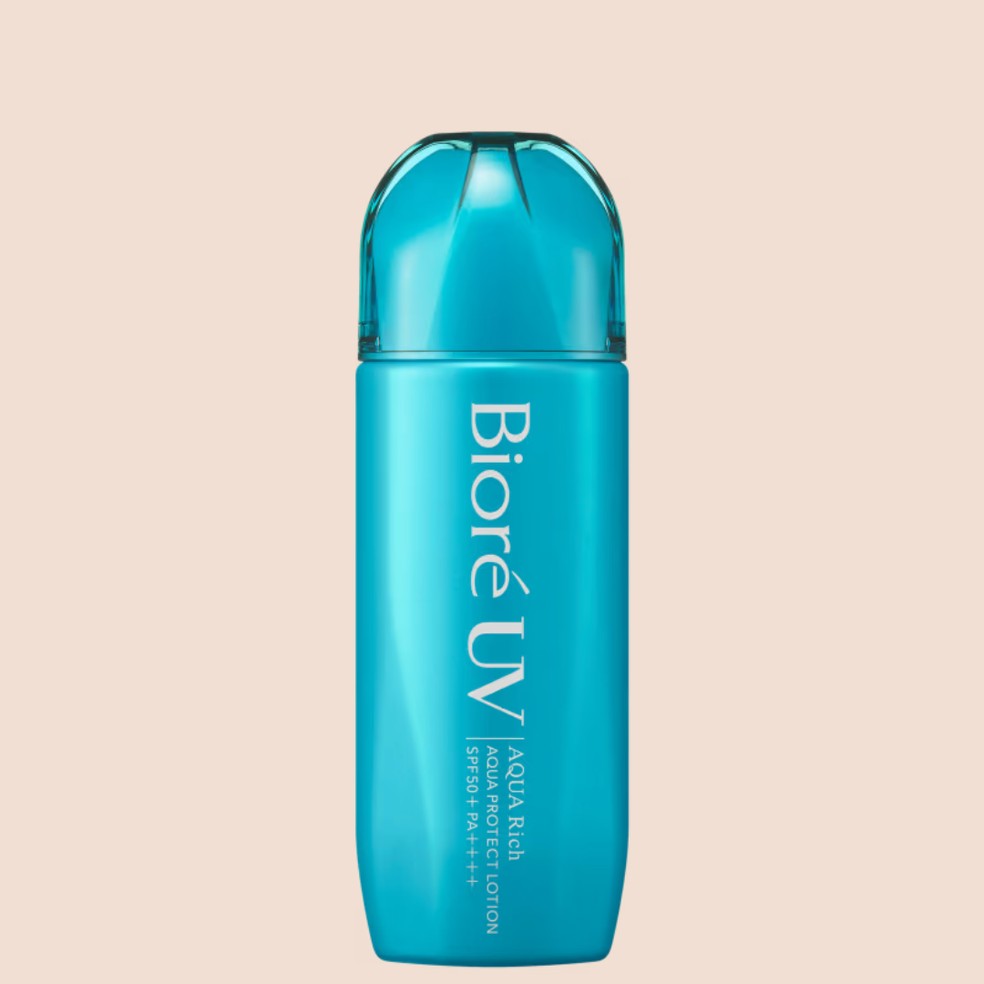 Aqua Rich Aqua Protect Lotion FPS50, Bioré UV (R$ 139,90) — Foto: Divulgação