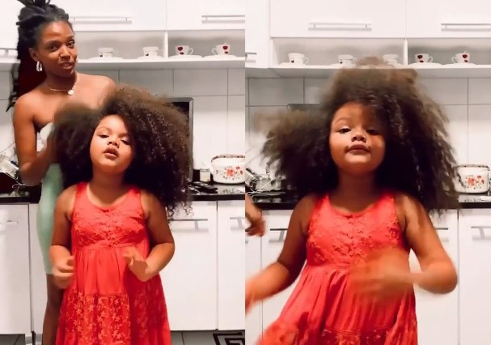 Sou inspiração para a próxima geração': Menina enaltece cabelos