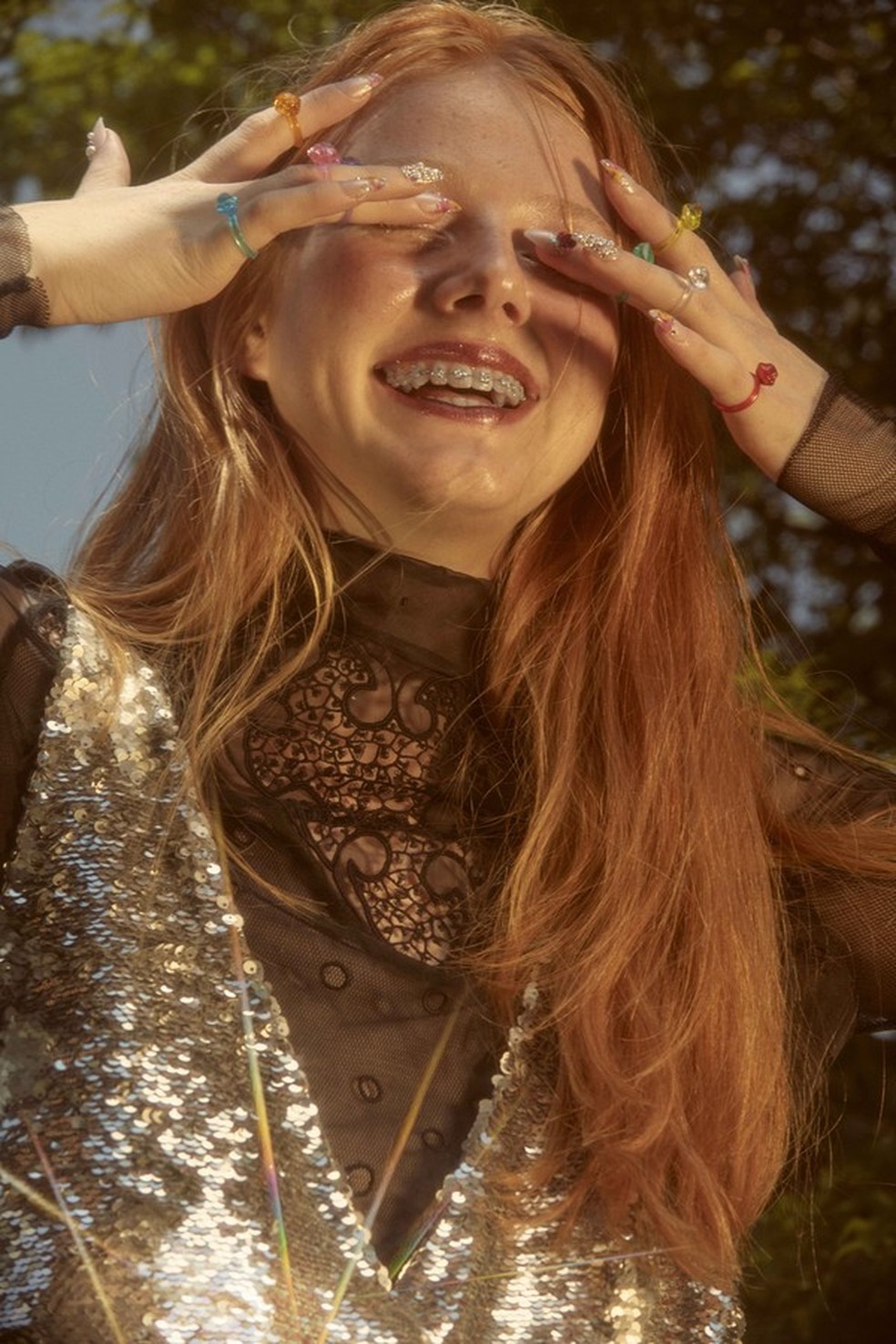 Editorial Luz Astral publicado na Glamour de novembro de 2017 (Foto: Bruna Castanheira) — Foto: Glamour
