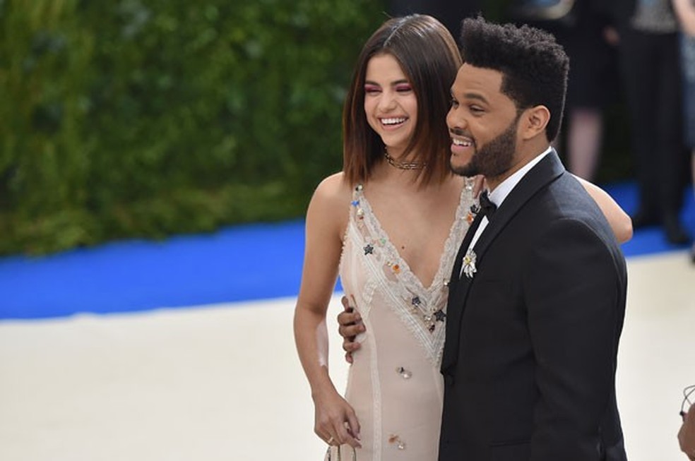 Selena Gomez e The Weeknd  — Foto: Getty Images