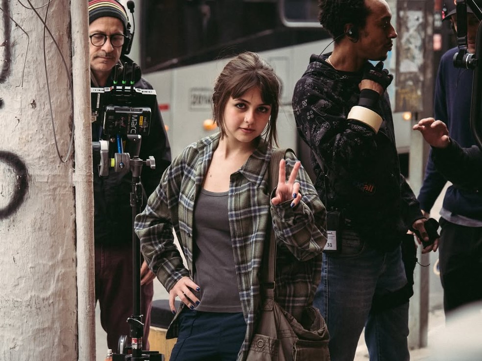 Klara Castanho em "Quando Ela Desaparecer" — Foto: Reprodução/Instagram