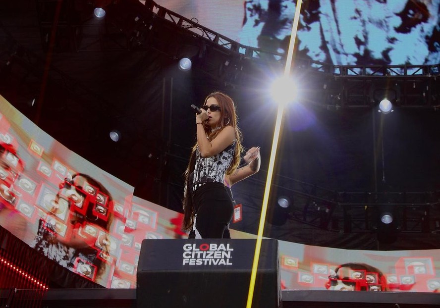 Anitta mostra ensaio para show no line-up de festival em Nova York