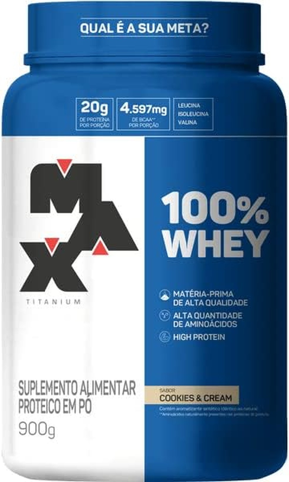 Whey Max Titanium — Foto: Reprodução