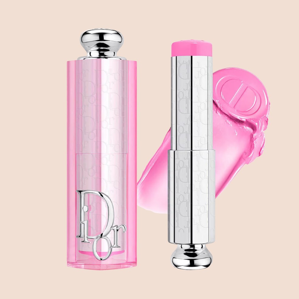 Blush Stick Dior Rosy Glow cor 001 Pink, Dior Beauty (R$ 379) — Foto: Divulgação