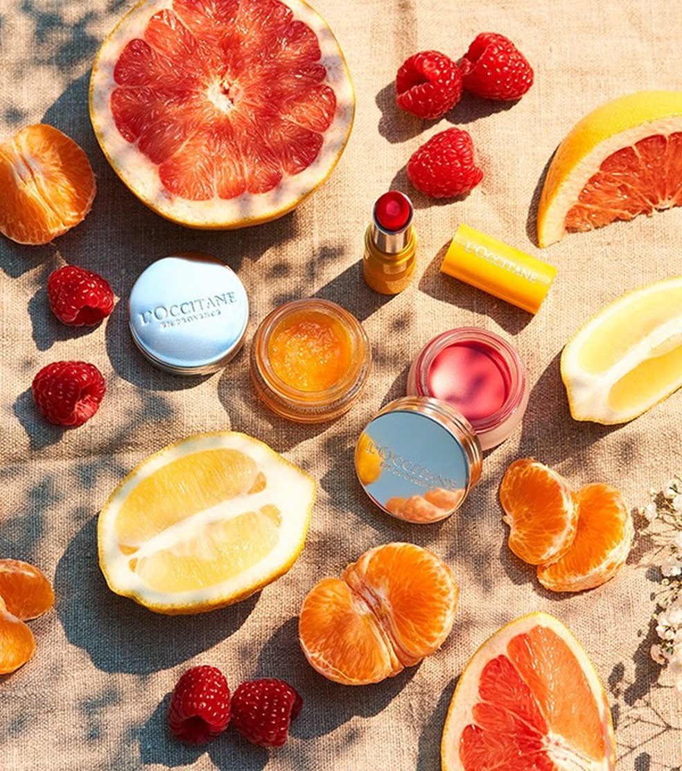 Fruits & Vitamine, llinha de maquiagem da L’Occitane en Provence (Foto: Divulgação)  — Foto: Glamour