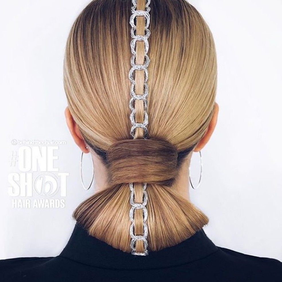 Os penteados de Viola Pyak (Foto: Reprodução / Instagram ) — Foto: Glamour