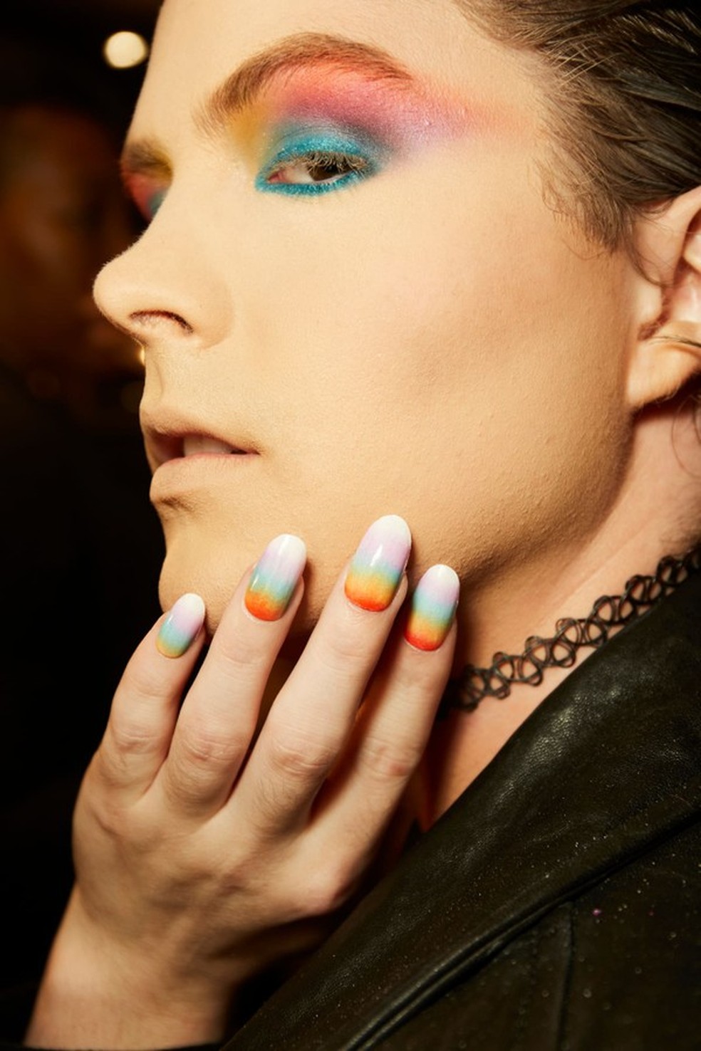 Nail Art na Opening Cerimony (Foto: Imaxtree e Cortesia ) — Foto: Glamour