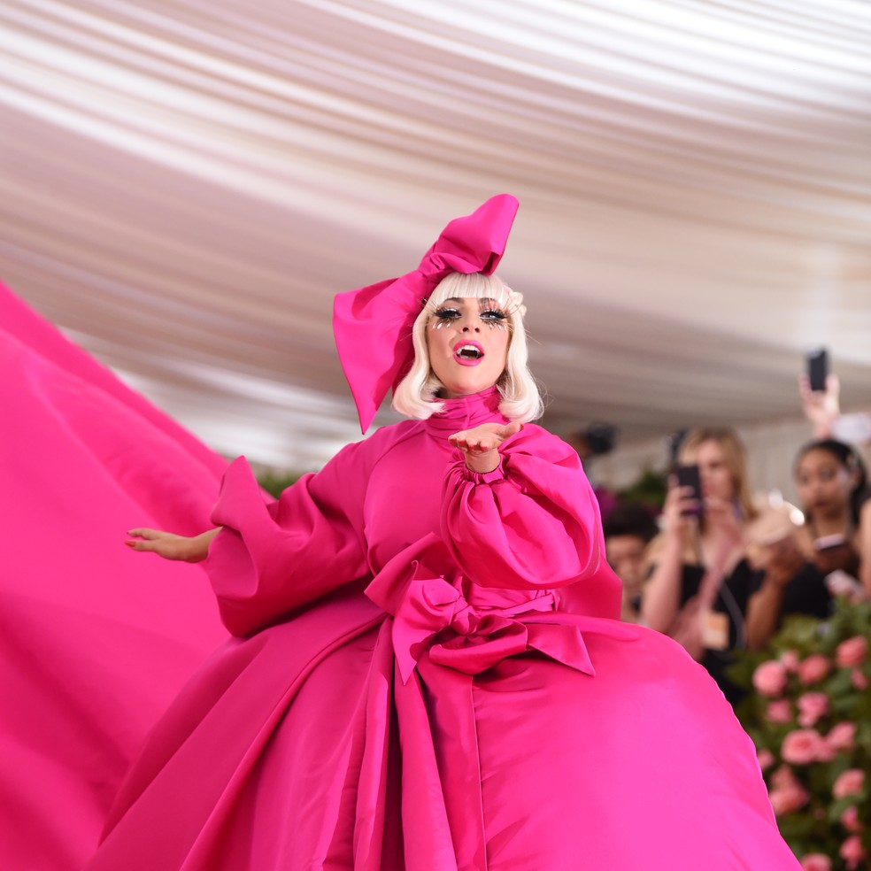 Lady Gaga no MET Gala 2019 — Foto: Getty Images