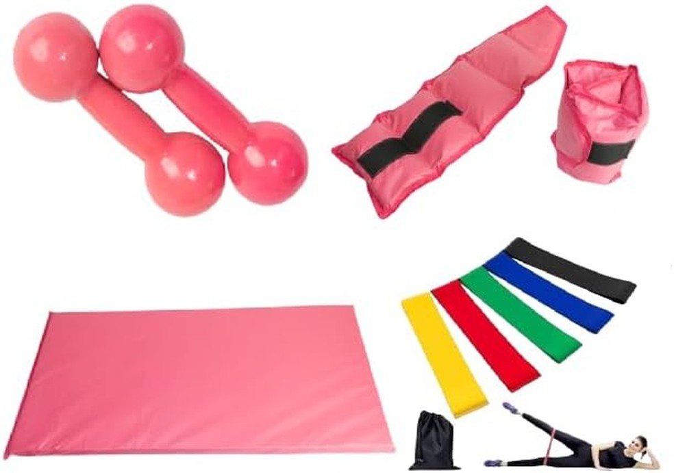 Kit fitness — Foto: Divulgação