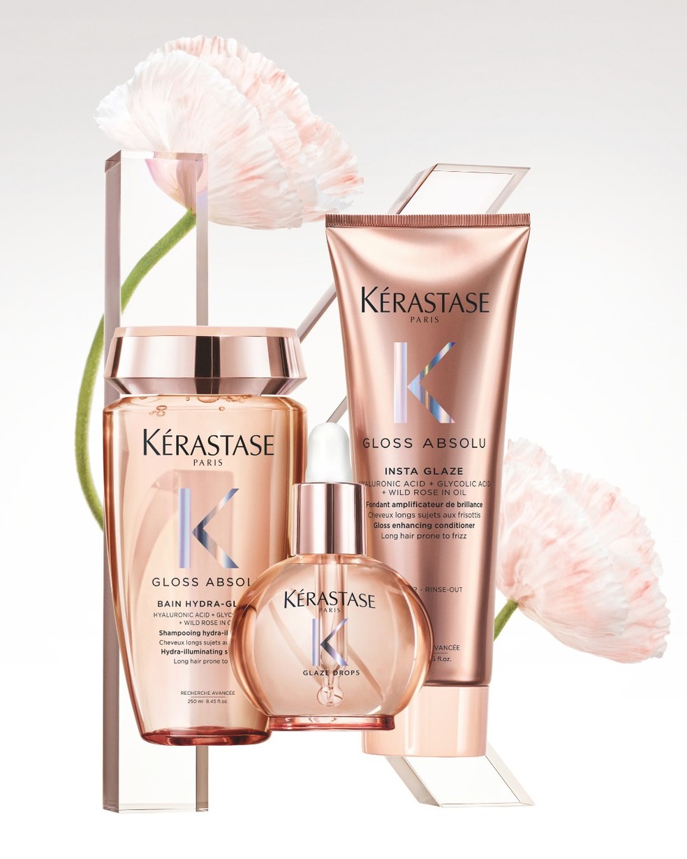 Linha Gloss Absolu, Kérastase — Foto: Divulgação