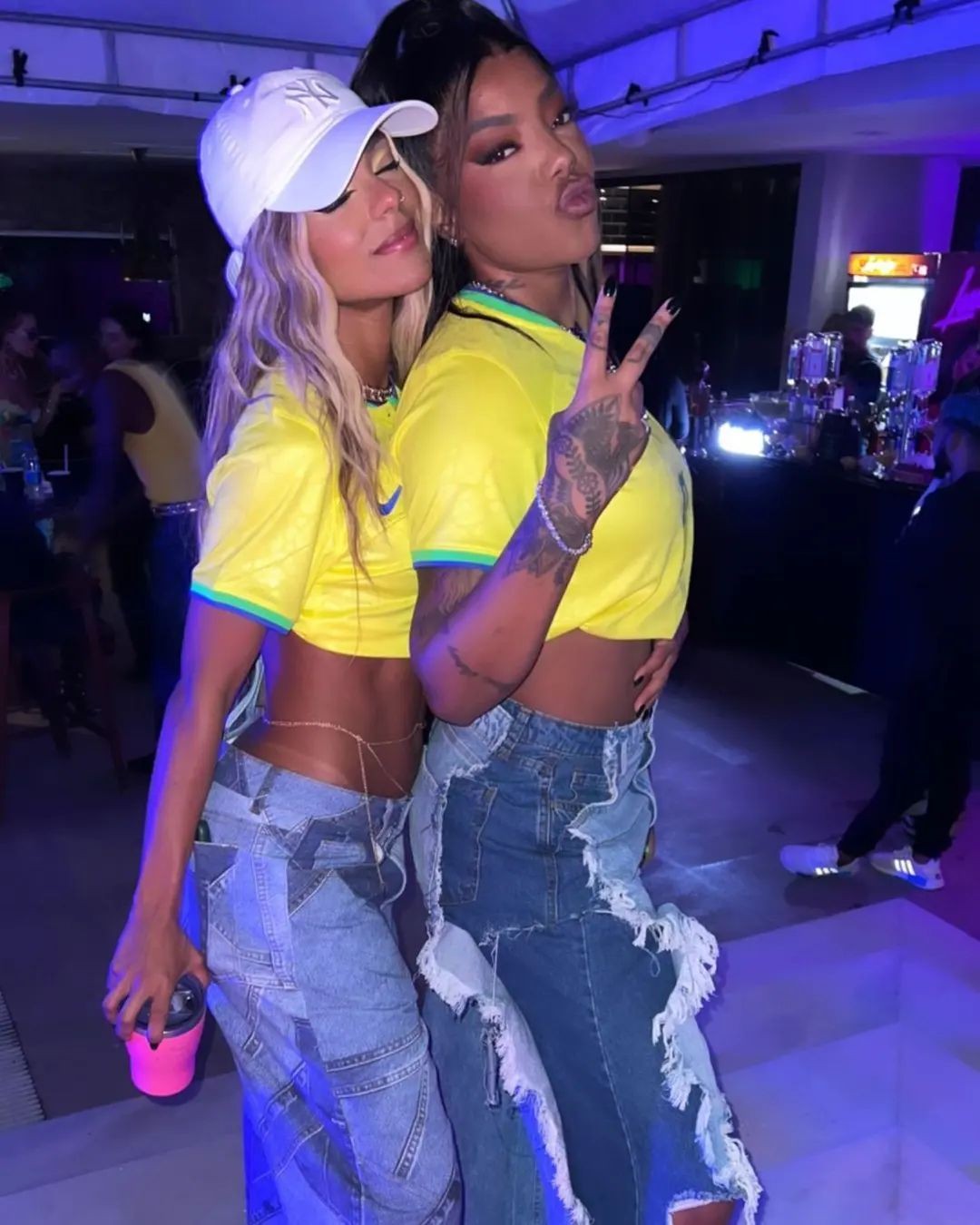 Brunna Gonçalves e Ludmilla — Foto: Instagram